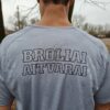 Sportiniai pilki marškinėliai „Broliai Aitvarai“ - Image 2