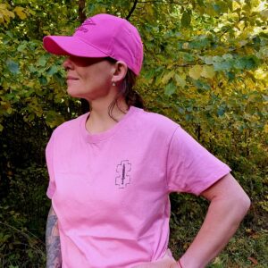 Rožiniai marškinėliai „Broliai Aitvarai“